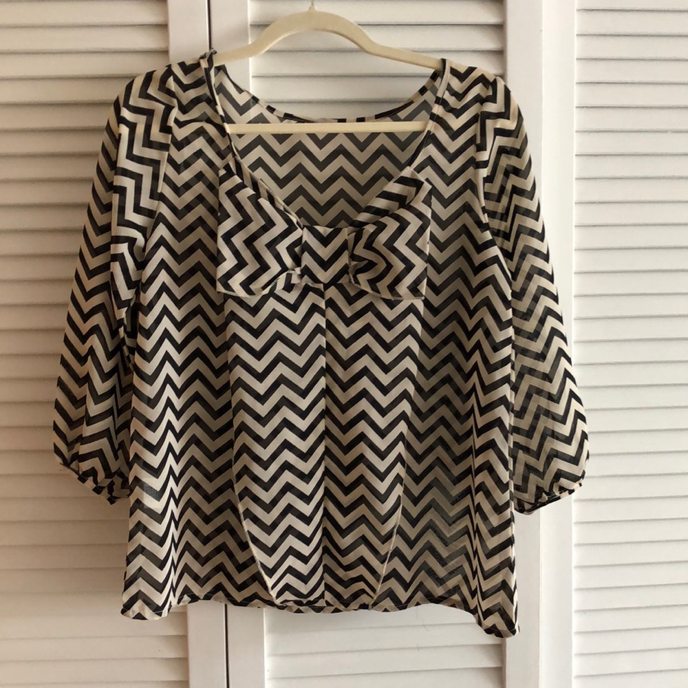 Sheer top size S